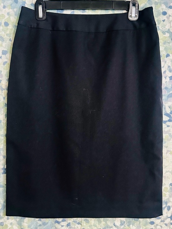 Anne Klein Dresses & Skirts - Anne Klein Stretch Black Pencil Skirt Size 8 Career Office Classic
